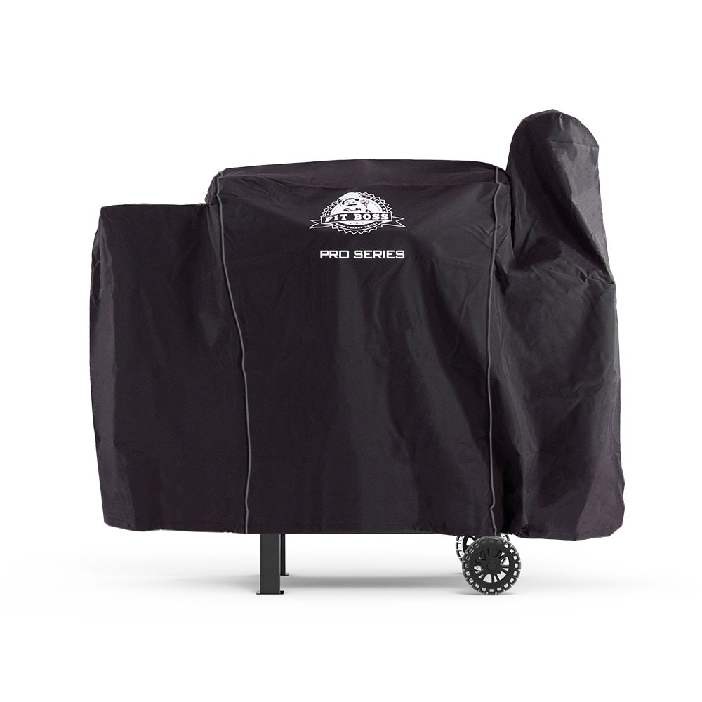 Pit Boss 700/850/1300 60-in W x 53-in H Black Horizontal smoker Cover