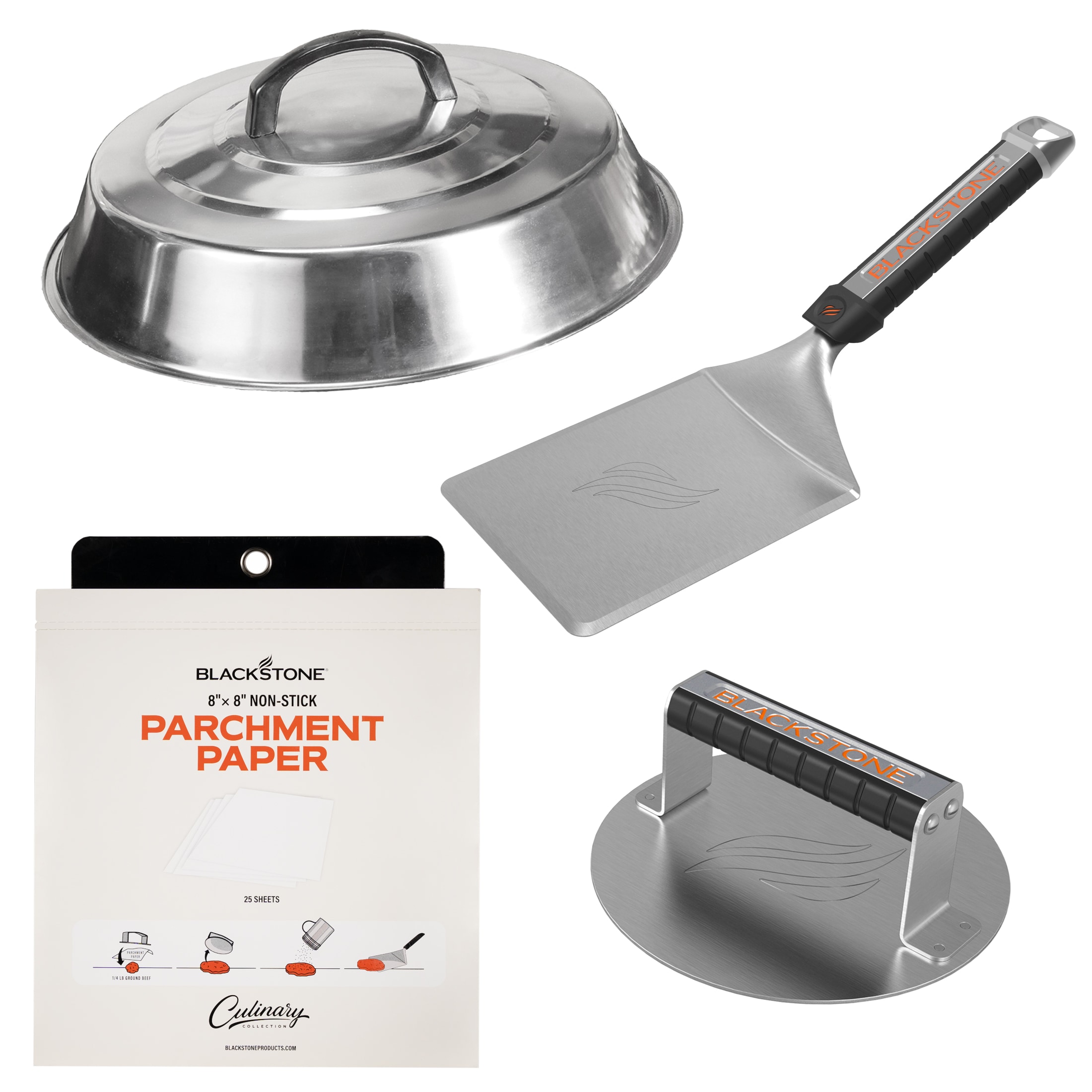 Blackstone Culinary 4 -Piece Stainless steel Hamburger tool set