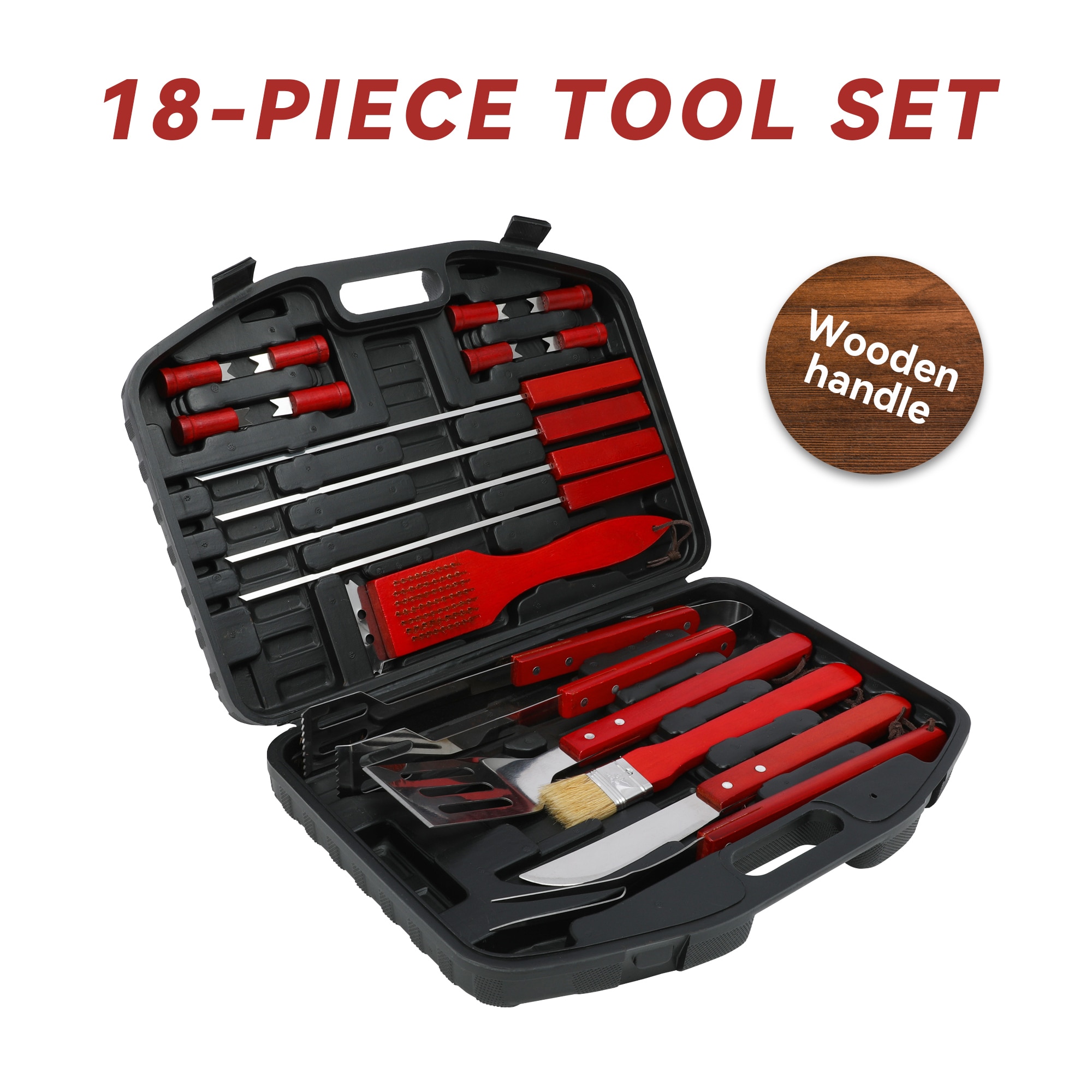Royal Gourmet 18 Pieces Cooking Accessories 18 -Piece Stainless steel Tool set