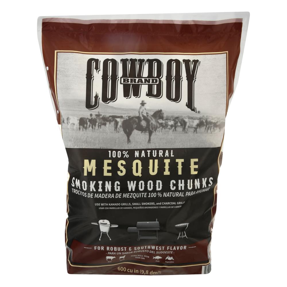 Cowboy Charcoal Mesquite 600 Cubic inch(es) Wood chunks
