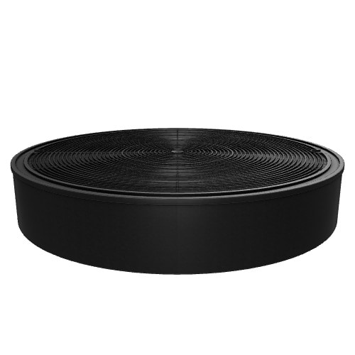 GE Duct Free Universal Air Filter Black
