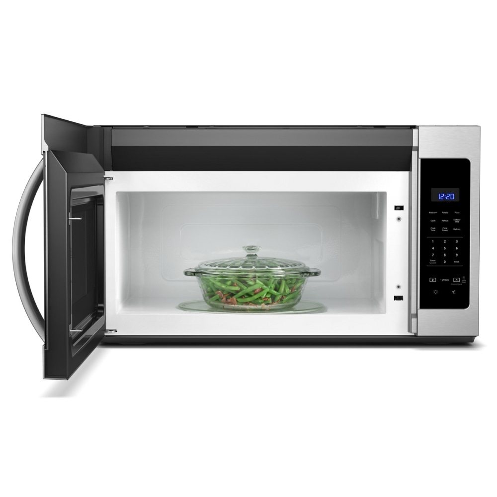 Whirlpool 1 7 cu ft Over the Range Microwave Fingerprint Resistant Stainless Steel