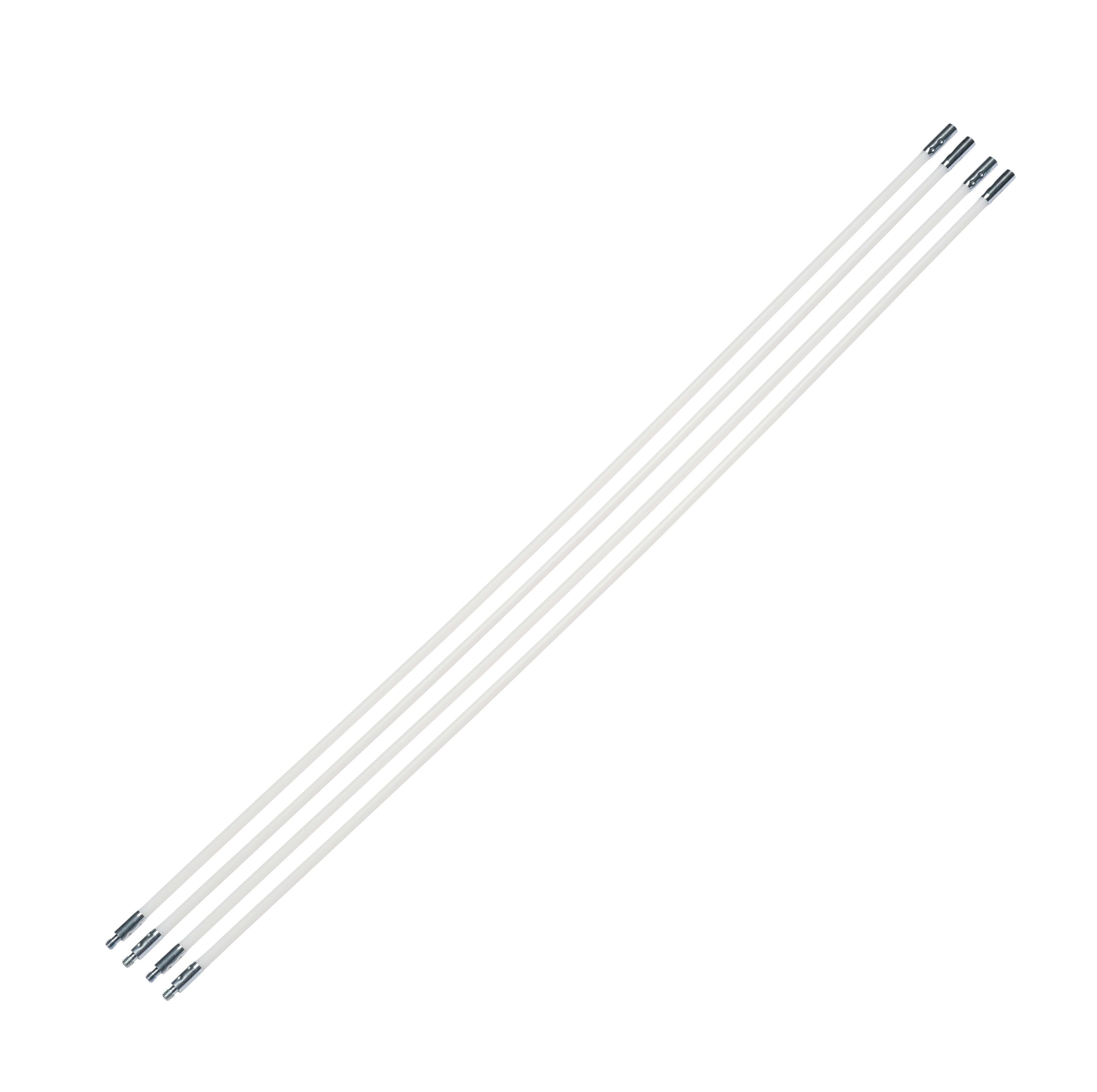 Project Source 4 Piece Dryer vent cleaning extension rod ( White )