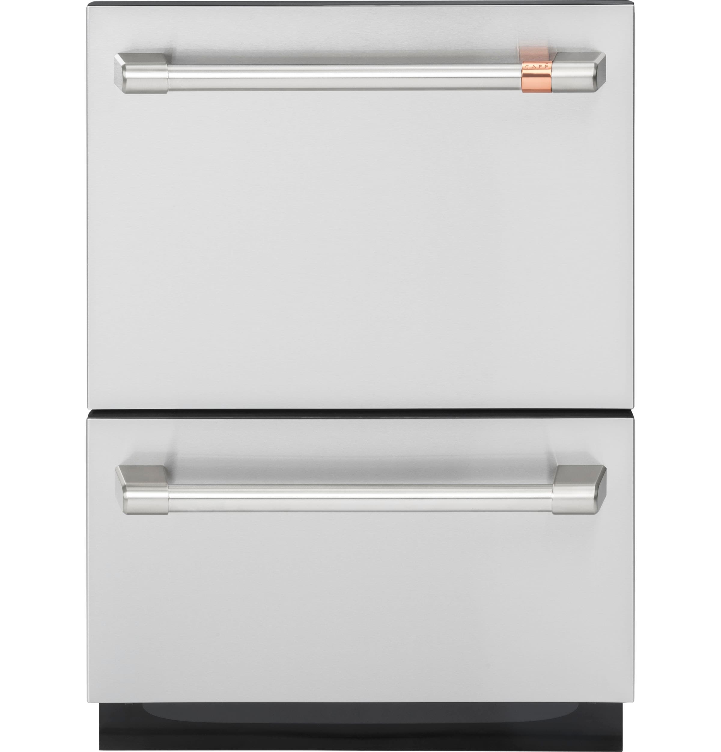 Cafe 49 Decibel 24 in Double Drawer Dishwasher Stainless Steel