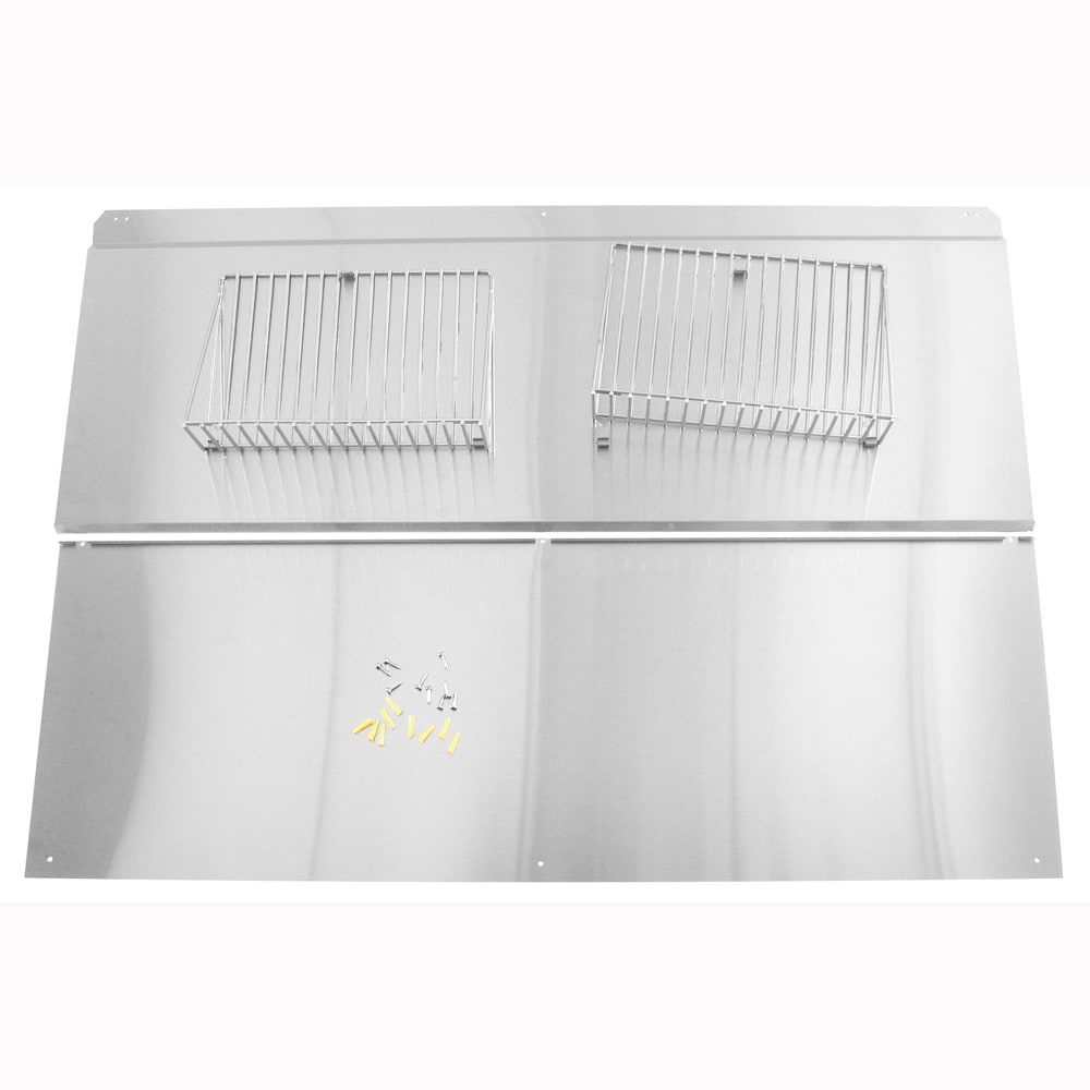 48-in Gas and electric range Backsplash ( Stainless Steel )