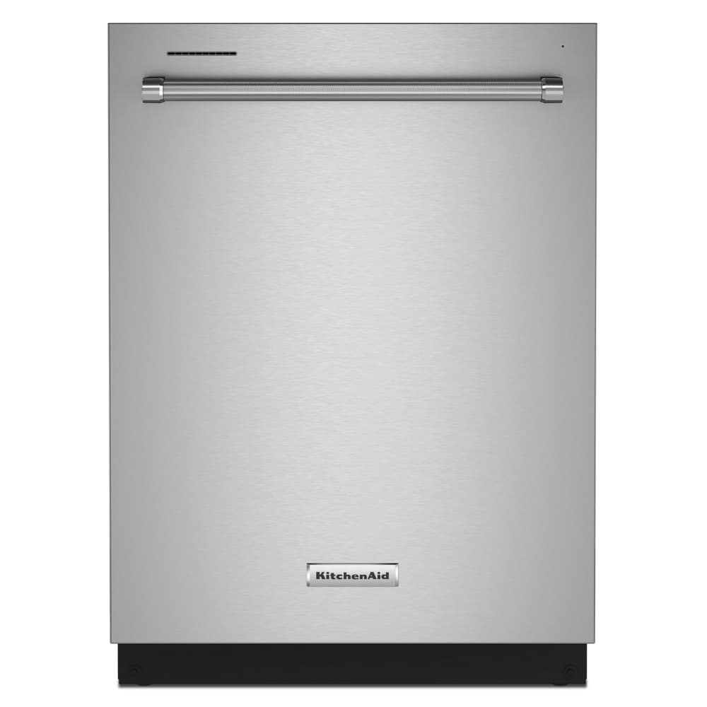 KitchenAid 24 in 47 dBA Two Rack Dishwasher with Hidden Controls and PROWASH Cycle Stainless Steel with PRINTSHIELD Finish