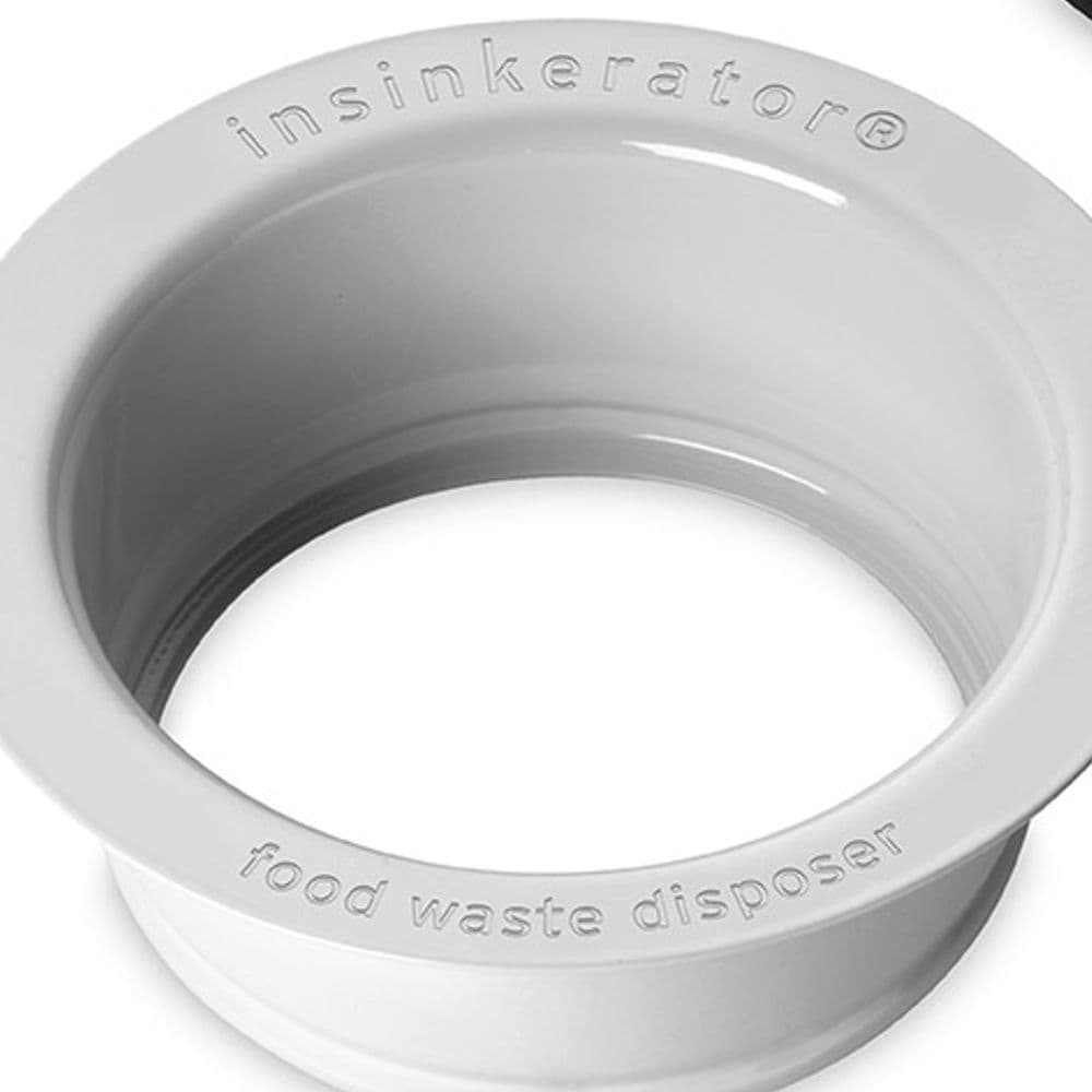 InSinkErator 4.5-in White Steel Garbage Disposal Sink flange