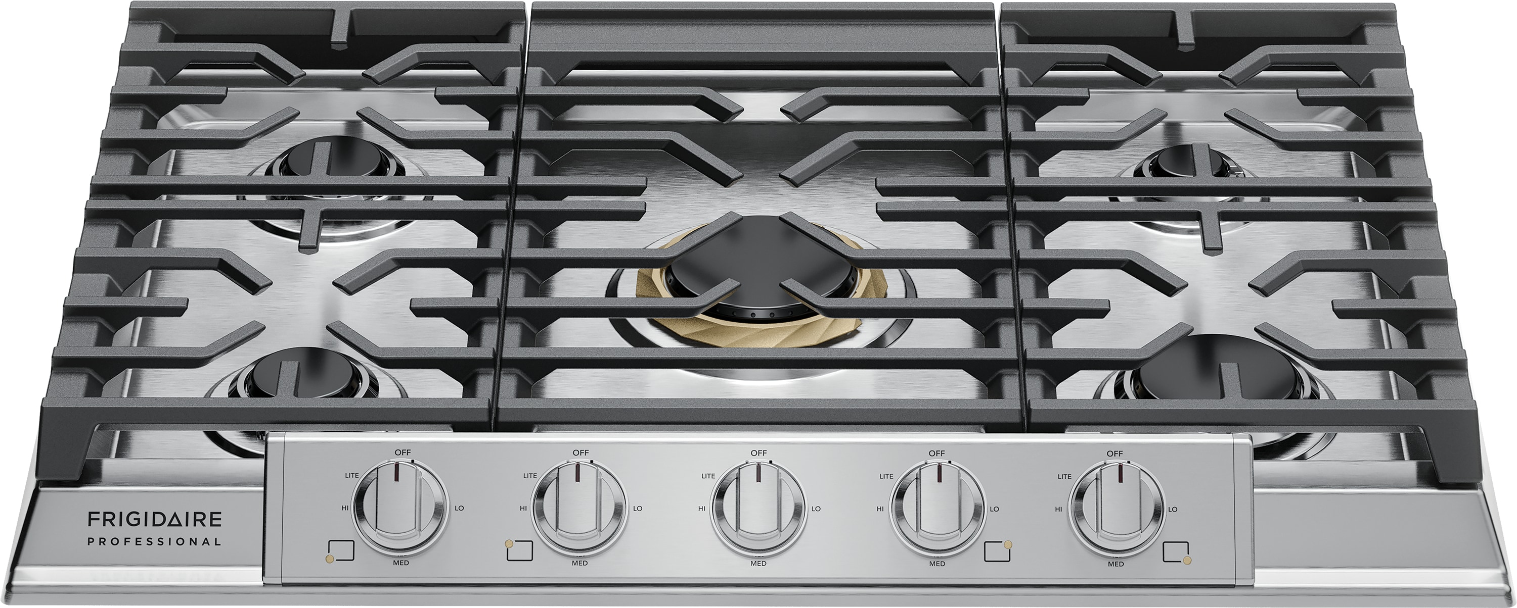 Frigidaire Professional 30-in 5 burners Stainless steel Gas Cooktop