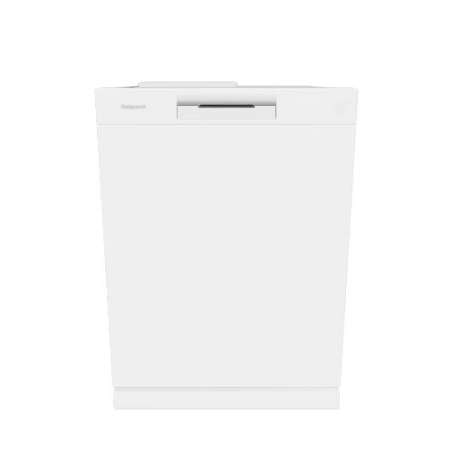 Hotpoint Front Control 24 in Built In Dishwasher White 60 dBA