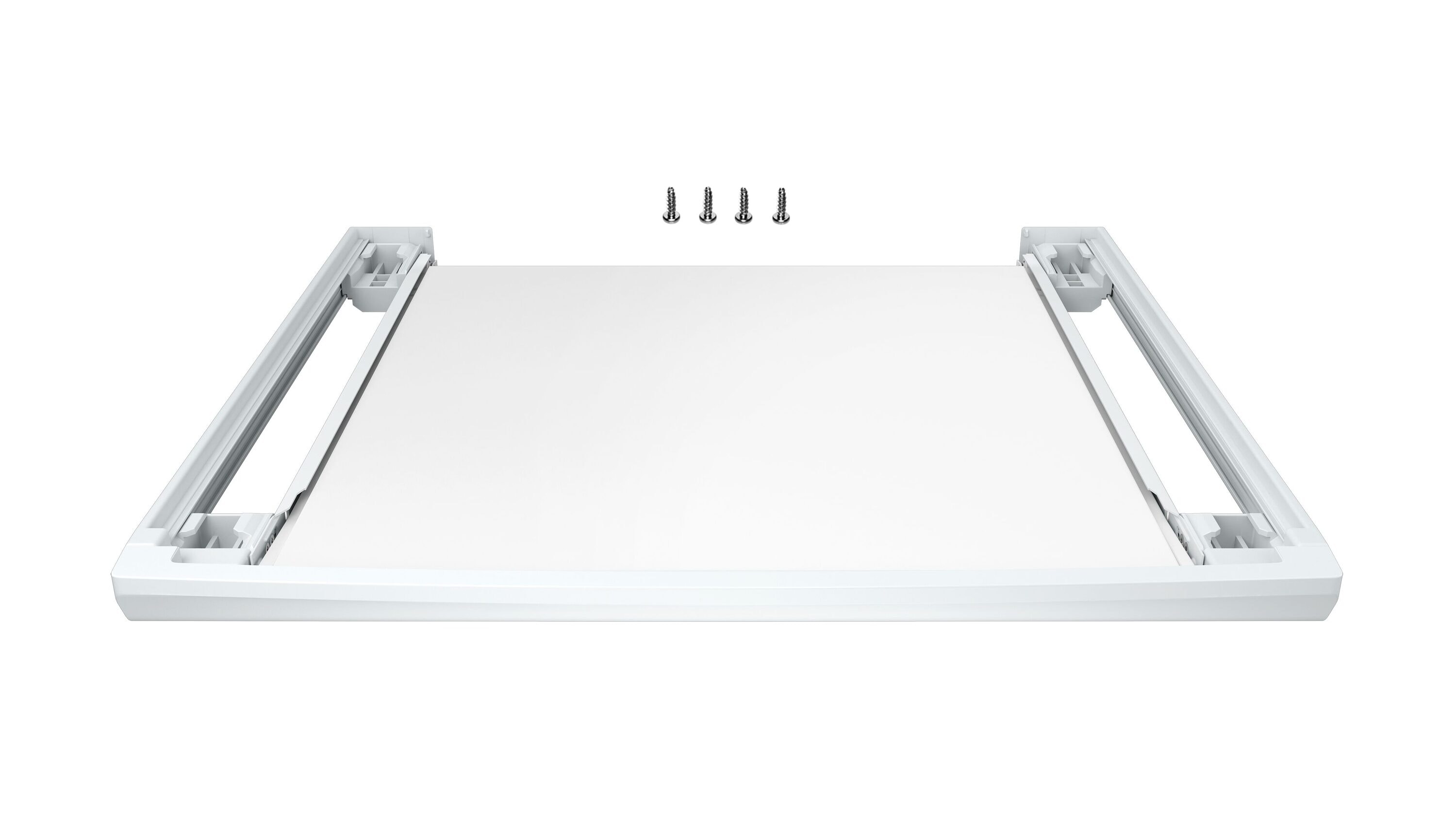 Bosch Stacking Kit Accessory with Pull Out Shelf in White