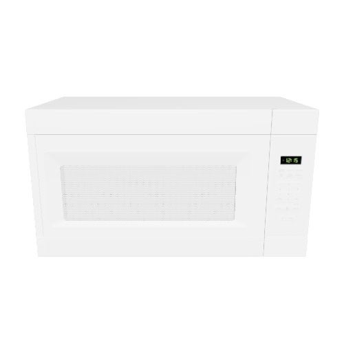 Amana 1 6 cu ft 1000 Watt Over the Range Microwave White