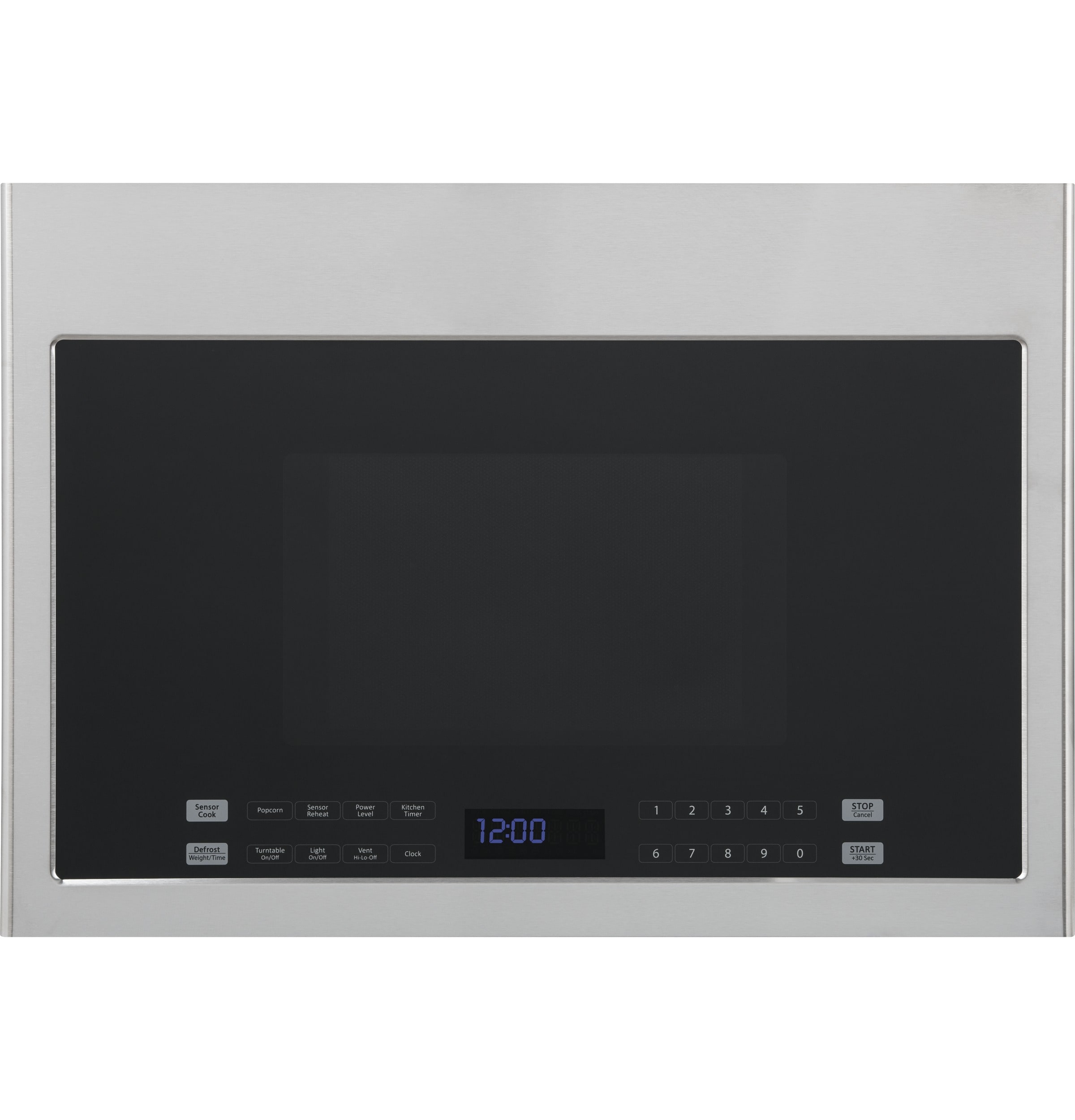 Haier 1 4 cu ft 1000 Watt Over the Range Microwave with Sensor Cooking Stainless Steel