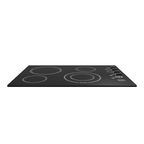 Frigidaire 30-in 4 burners Smooth Surface (Radiant) Black Electric Cooktop