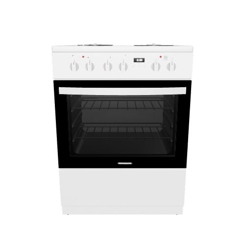 Frigidaire 24-in 4 burners 1.9-cu ft Slide-In Electric Range White )