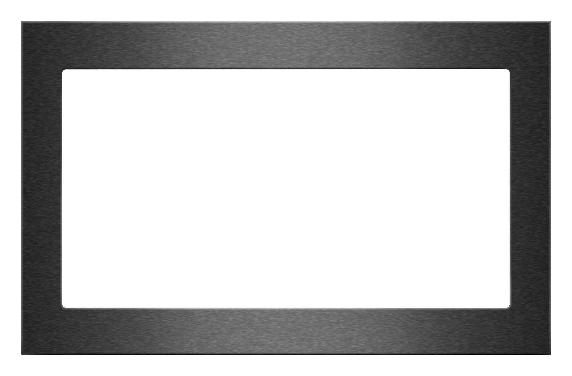 Countertop microwave Trim kit ( Black Stainless Steel )