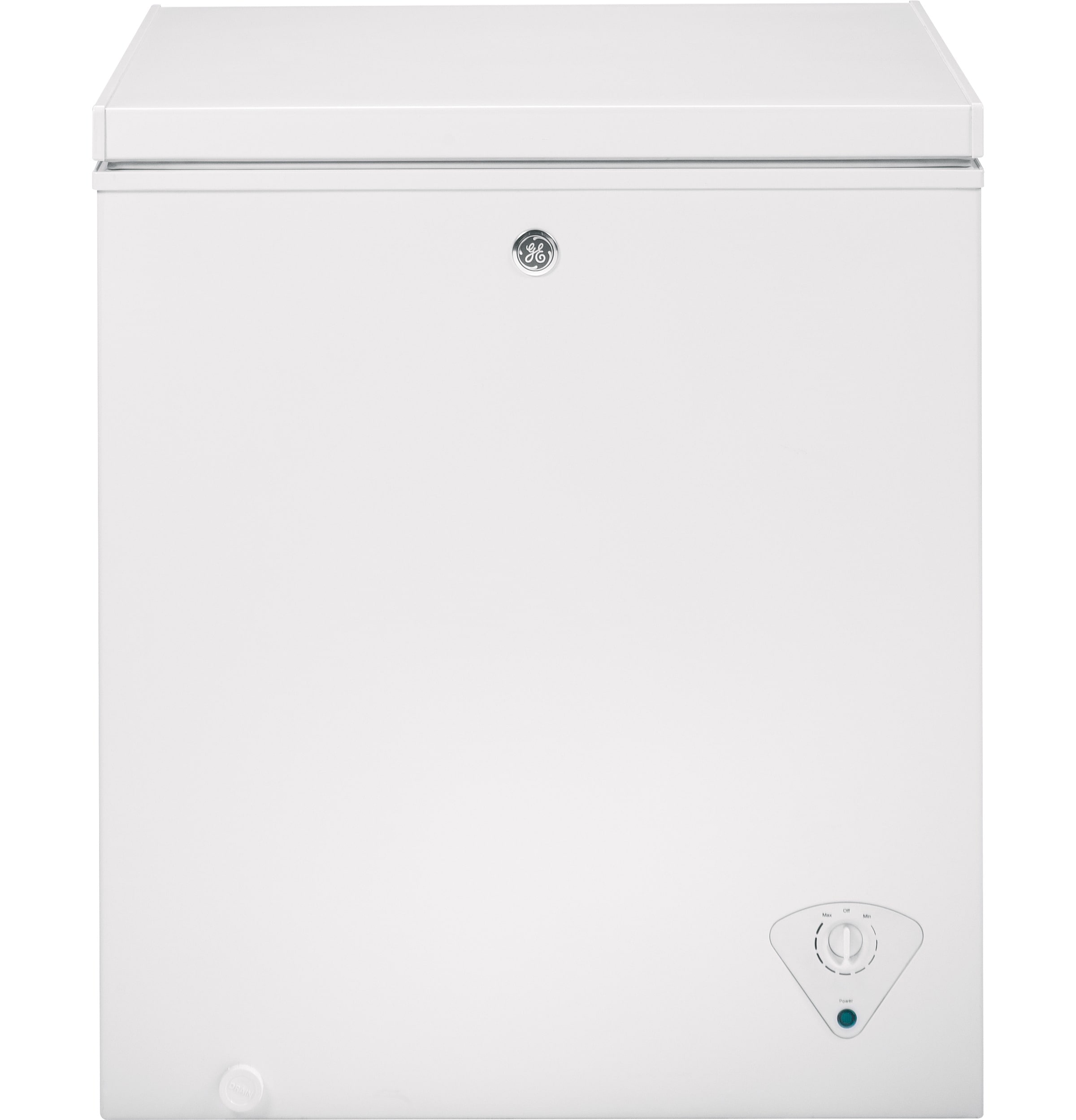 GE Garage Ready 5 cu ft Garage Ready Manual Defrost Chest Freezer White