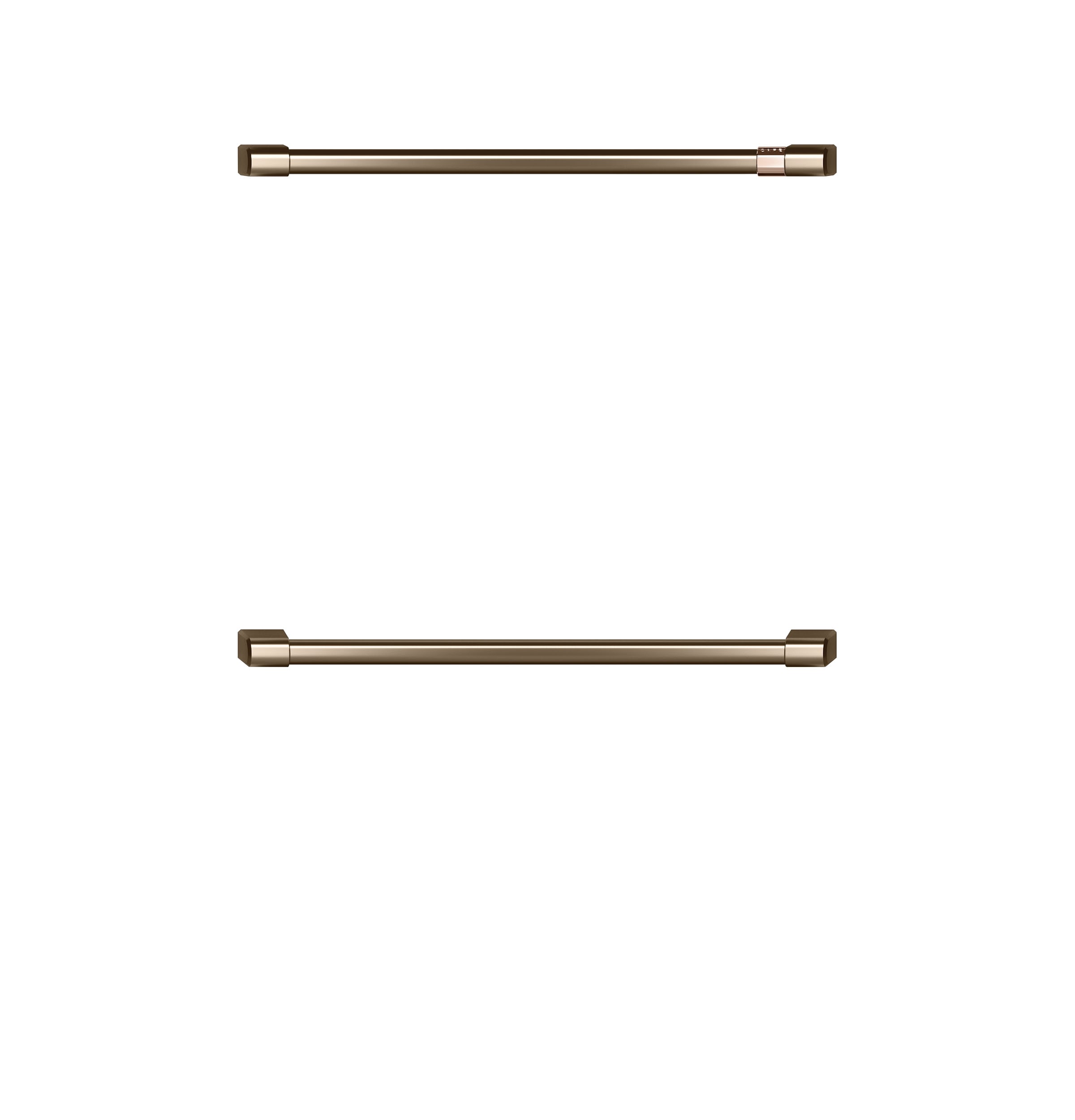 Cafe 30-in 2 -Pack Wall oven handle ( Brushed Bronze )