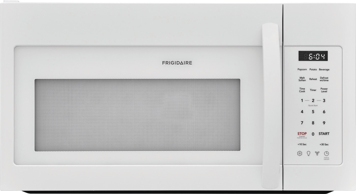 Frigidaire 1 8 cu ft 1500 Watt Over the Range Microwave White