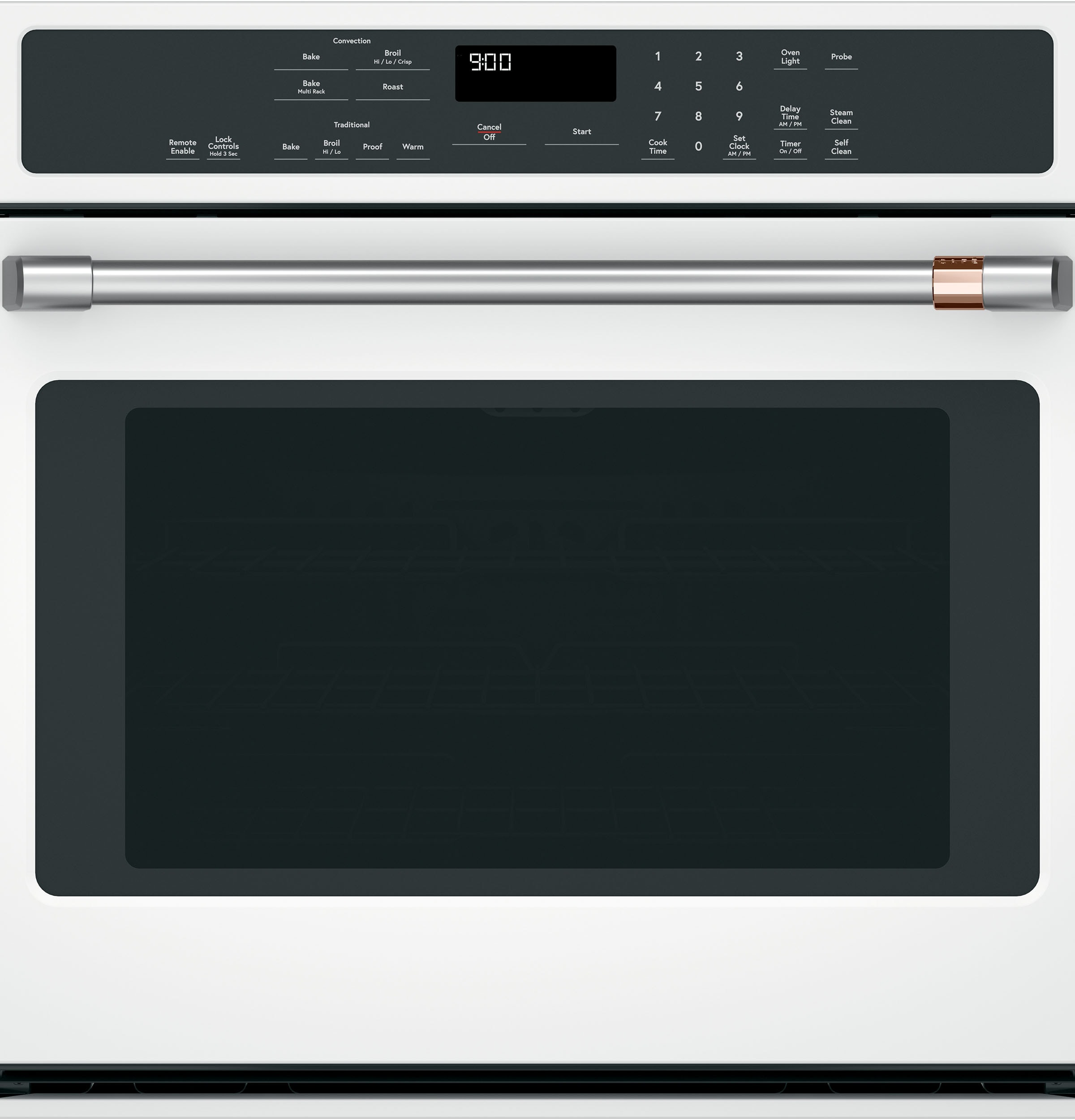 Cafe 30-in Wall oven handle ( Brushed Stainless )