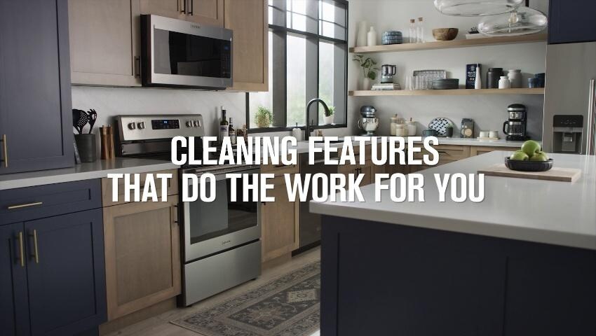 Maytag 30-in Glass Top 5 burners 5.3-cu ft Freestanding Electric Range ( Fingerprint Resistant Stainless Steel )