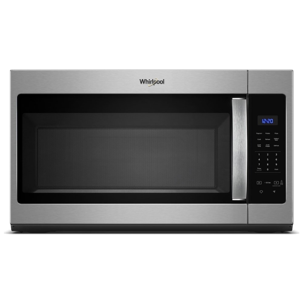 Whirlpool 1 7 cu ft Over the Range Microwave Fingerprint Resistant Stainless Steel
