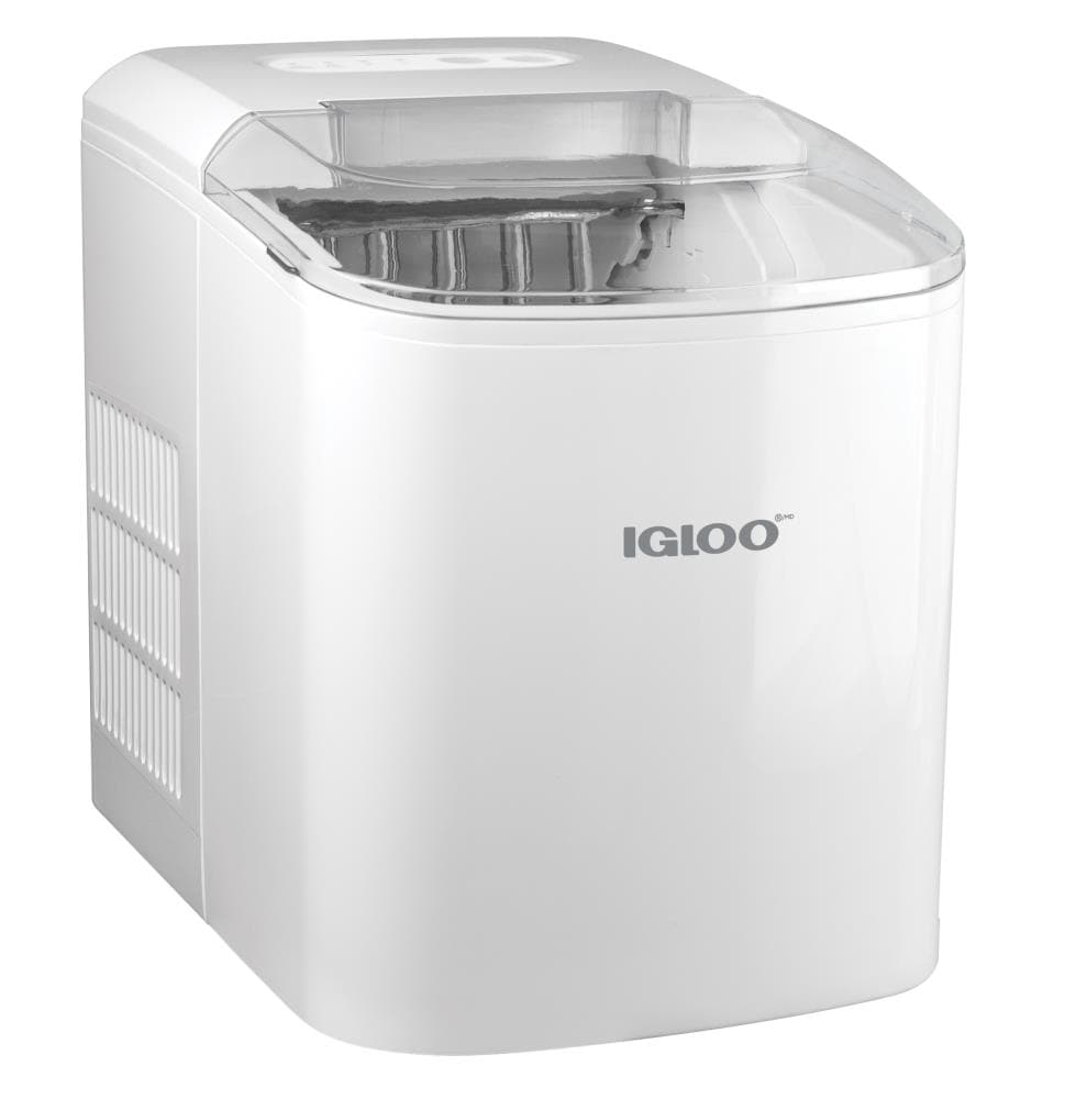 Igloo 1 25 Portable Countertop Ice Maker White