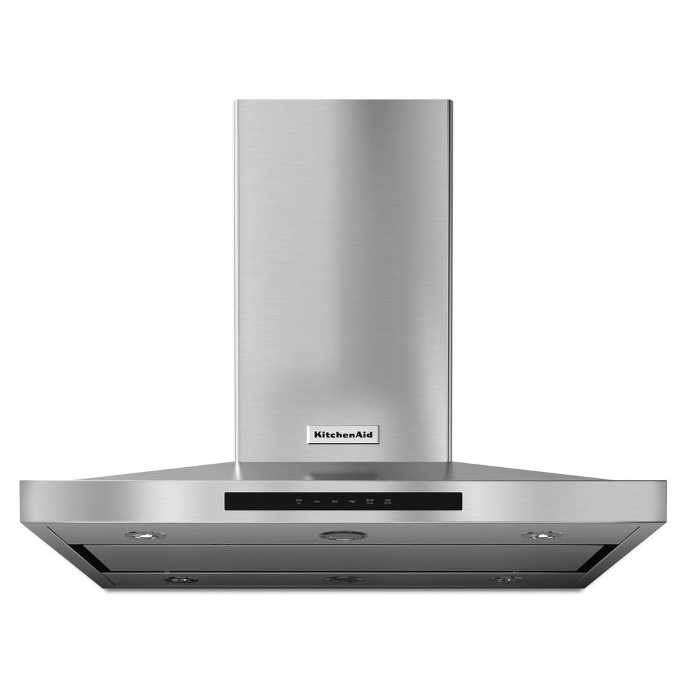 KitchenAid 42 in Convertible Stainless Steel Island Range Hood Common 42 in Actual 42 in