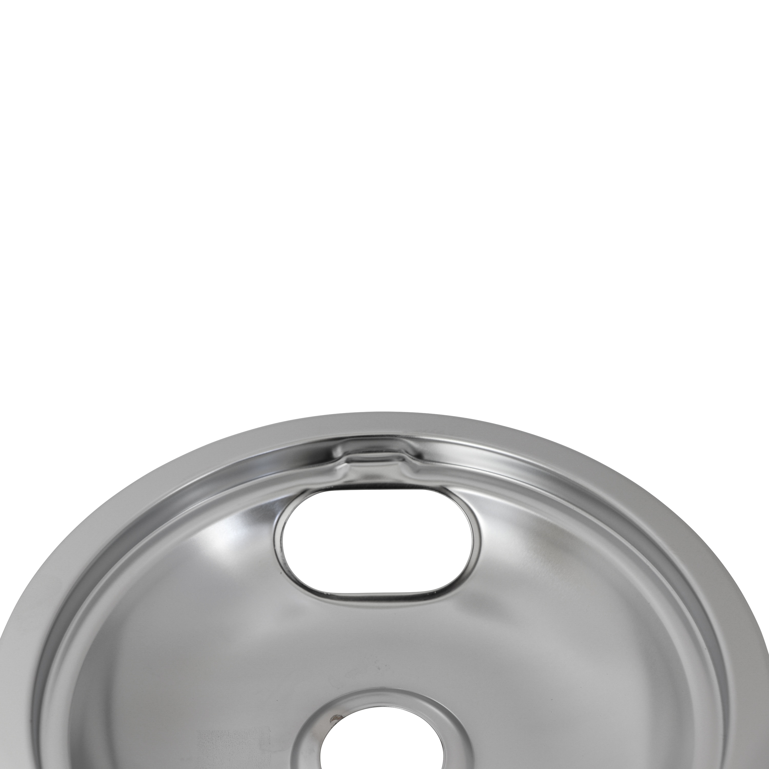 Whirlpool Electric range 8-in Drip pan and trim ring set ( Chrome )