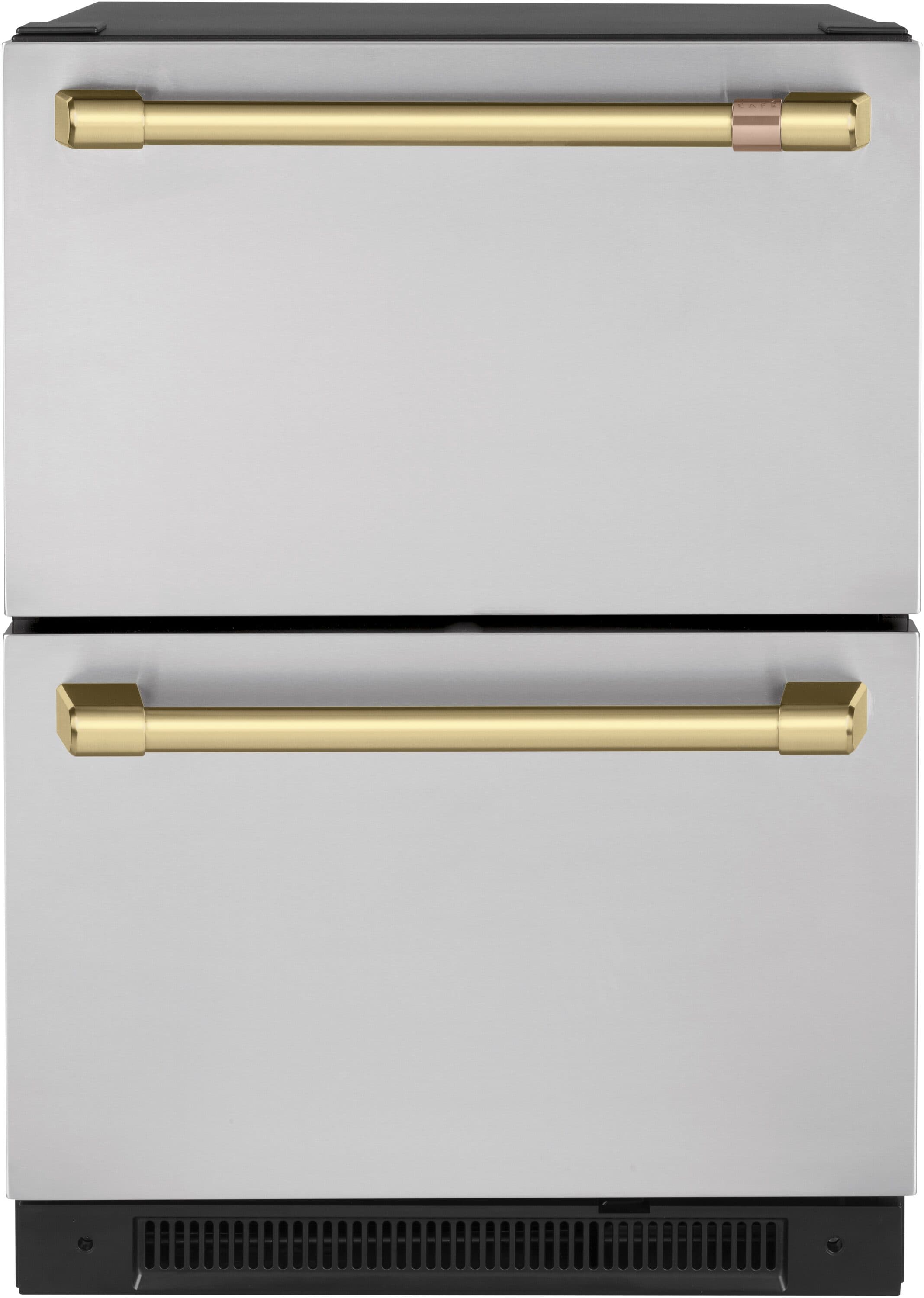 Cafe Undercounter 2 Piece Handle Kit- Brushed Brass