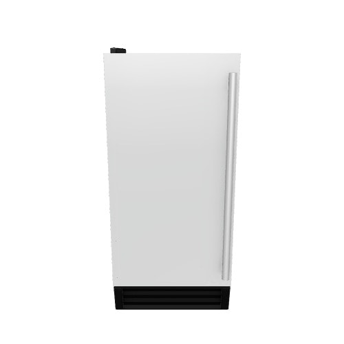 Maxx Ice 50 lb Swing Door Freestanding Ice Maker Stainless Steel ENERGY STAR