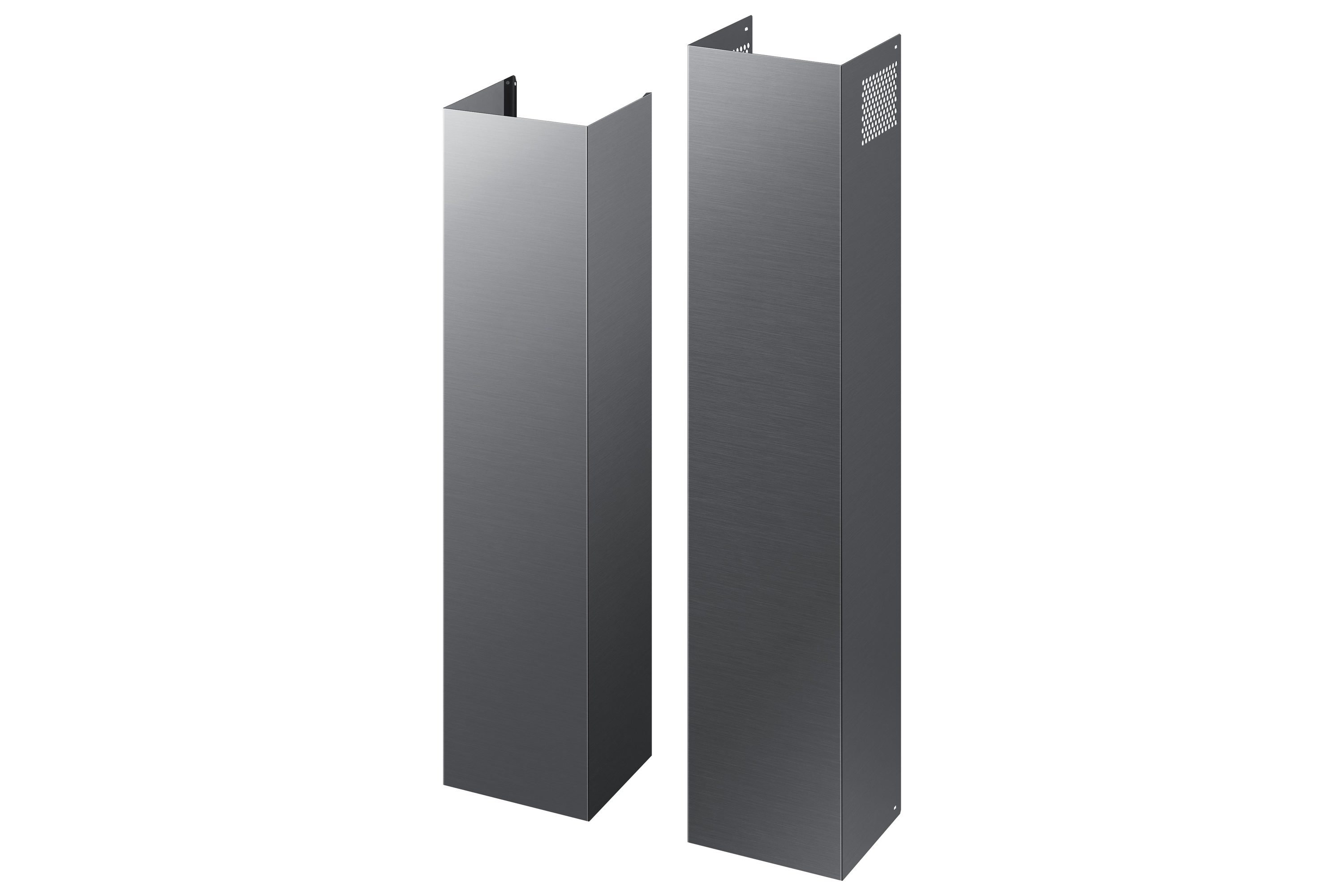 Samsung Wall-Mounted range hood Flue extension 2 -Pack Black Stainless steel