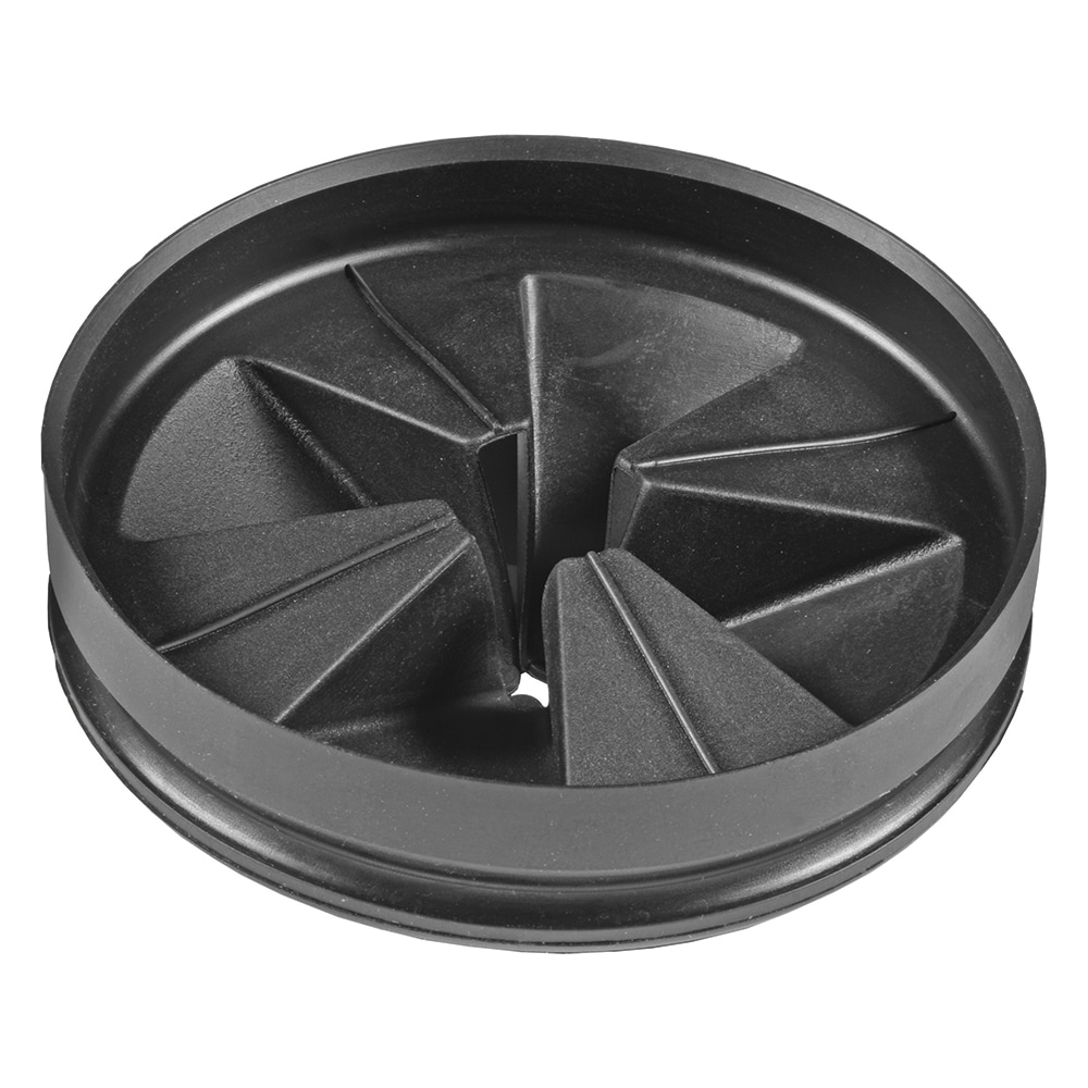 InSinkErator Quiet Collar Sink Baffle 3.25-in Black Rubber Garbage Disposal Splash guard