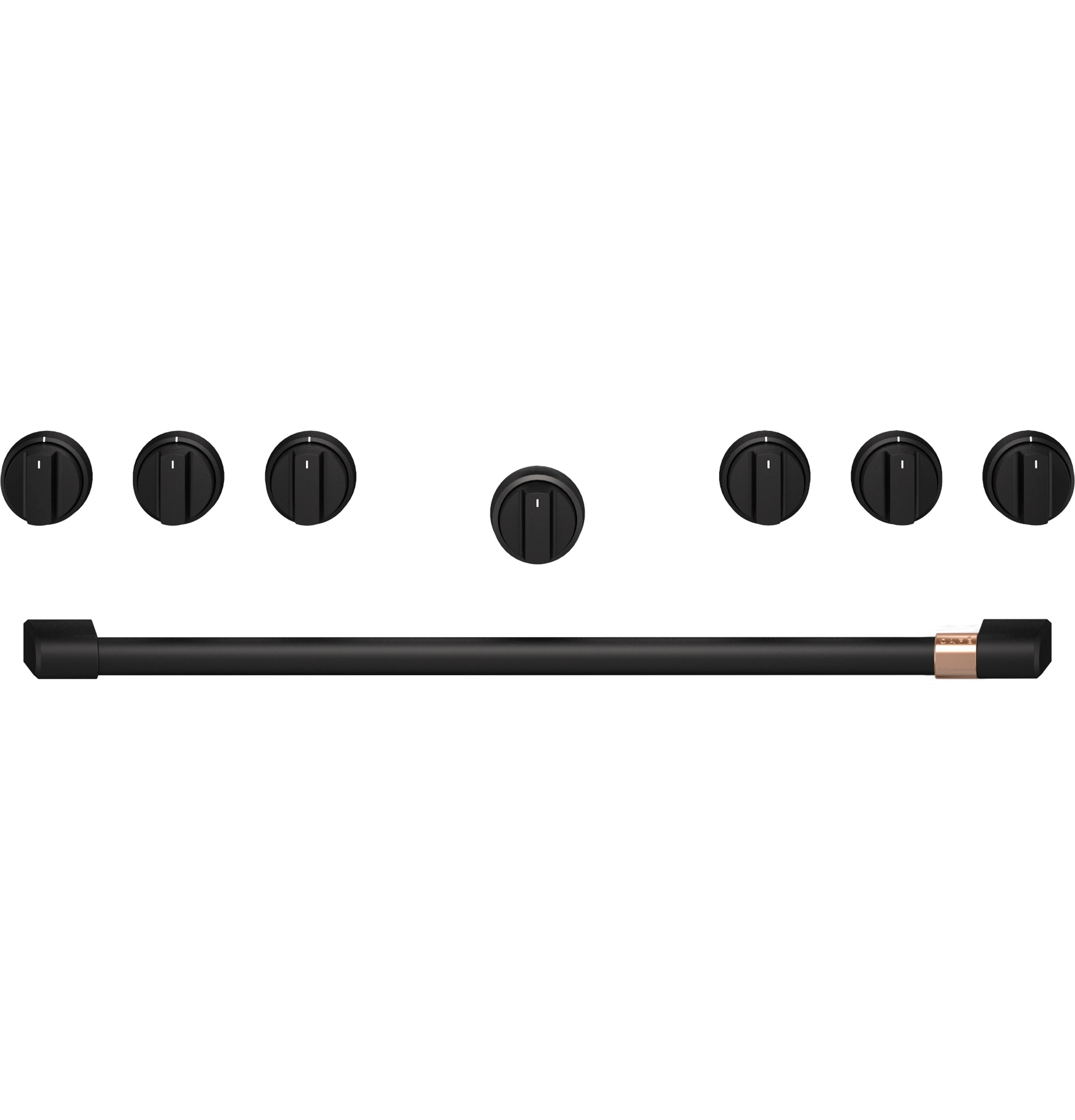 Cafe 36-in Gas range Handle and knob kit ( Flat Black )