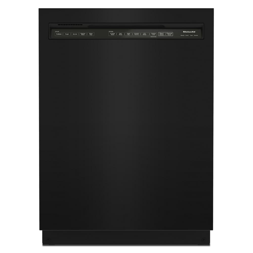 KitchenAid 39 Decibel Built in Dishwasher Black Common 24 in Actual 23 88 in ENERGY STAR