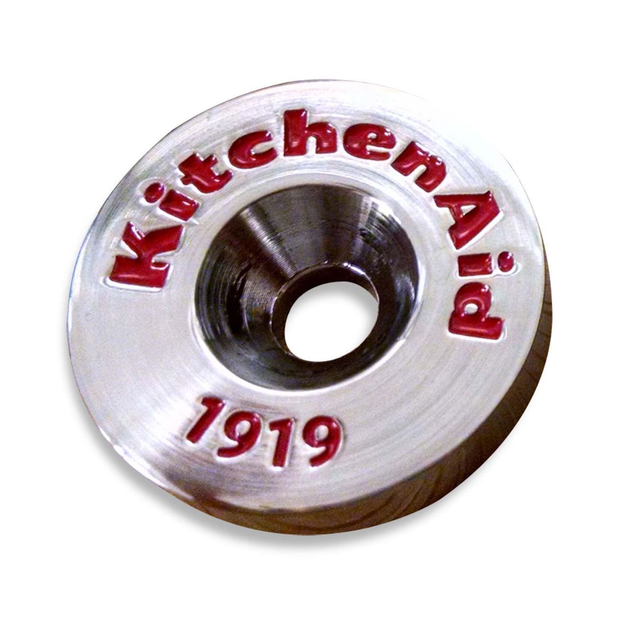KitchenAid Wall oven handle medallion ( Chrome )