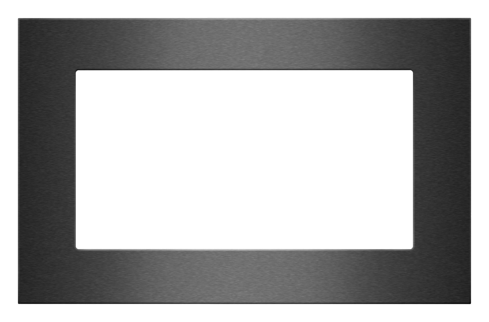 Countertop microwave Trim kit ( Black Stainless Steel with PrintShield Finish )