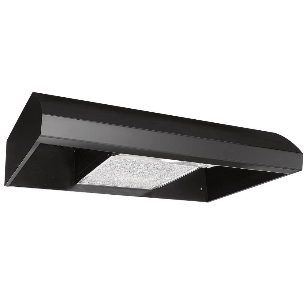 Broan Undercabinet Range Hood Black Actual 29 875 in