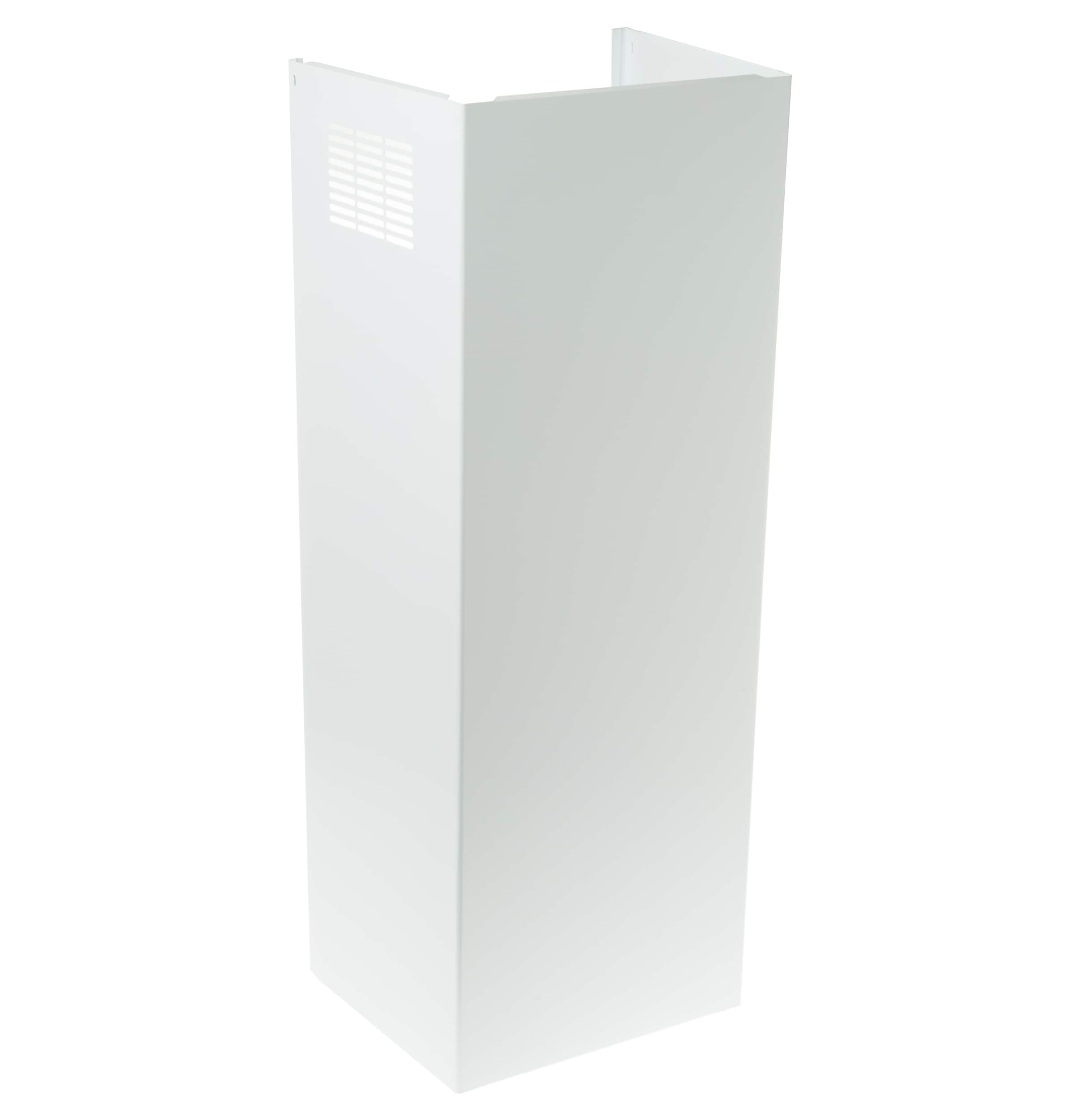 GE Wall-Mounted range hood Flue cover Matte White