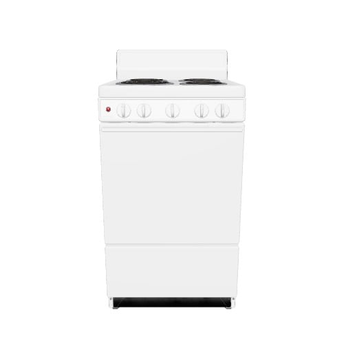 Holiday 20-in 4 burners 2.4-cu ft Freestanding Electric Range ( White )