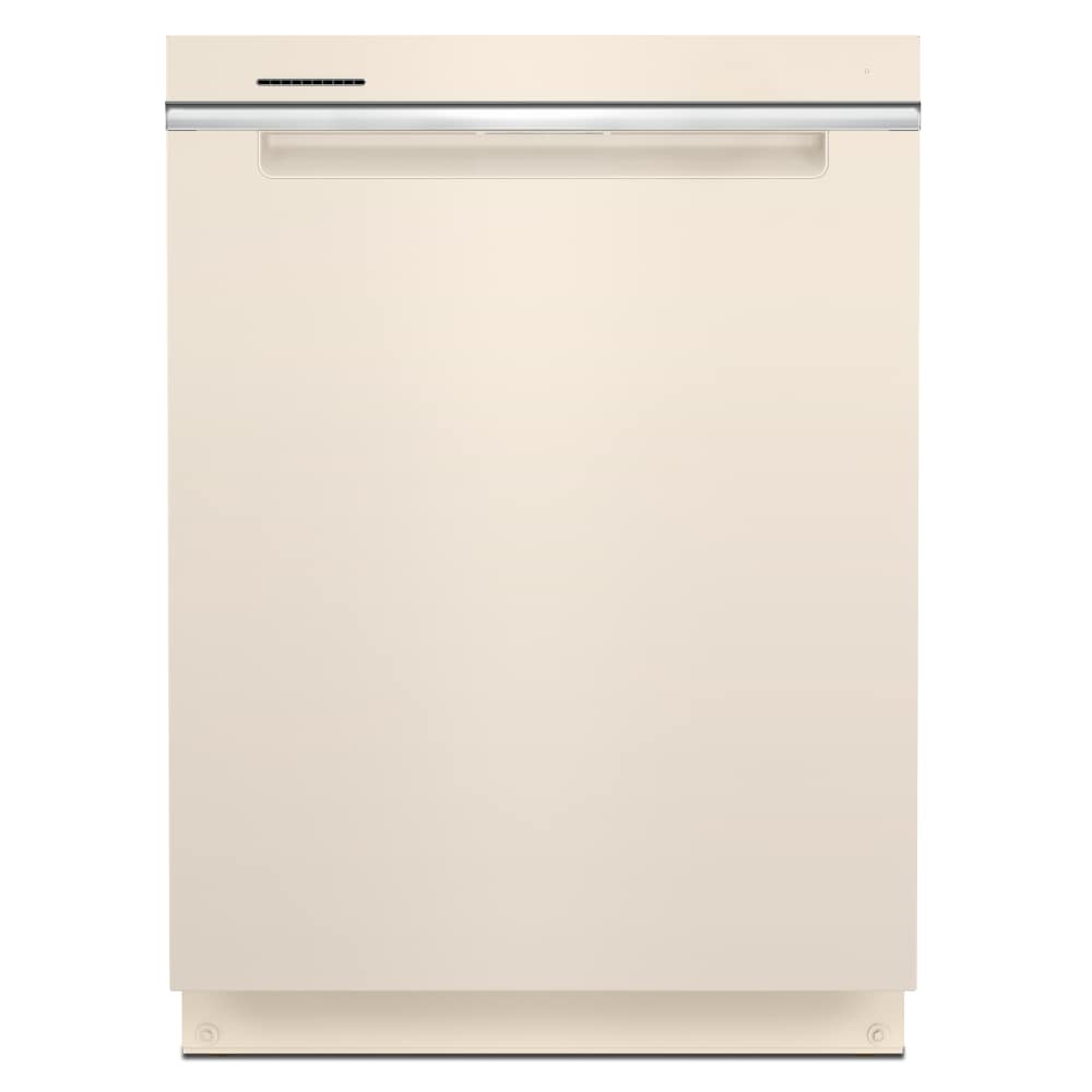 Whirlpool 47 Decibel Built in Dishwasher Biscuit Common 24 in Actual 23 88 in ENERGY STAR