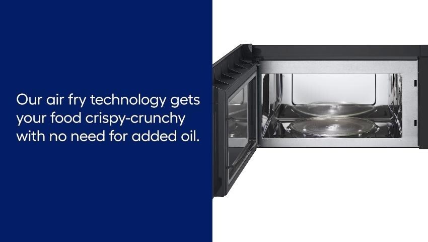 LG 1 7 cu ft 1650 Watt Smart Over the Range Convection Microwave with Sensor Cooking Printproof Black Stainless Steel