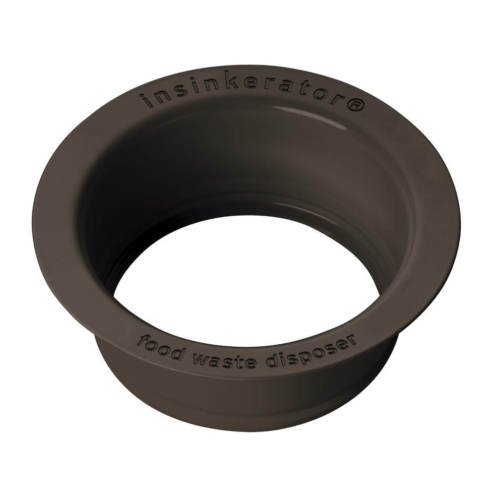 InSinkErator 3.5-in Oil Rubbed Bronze Steel Garbage Disposal Sink flange