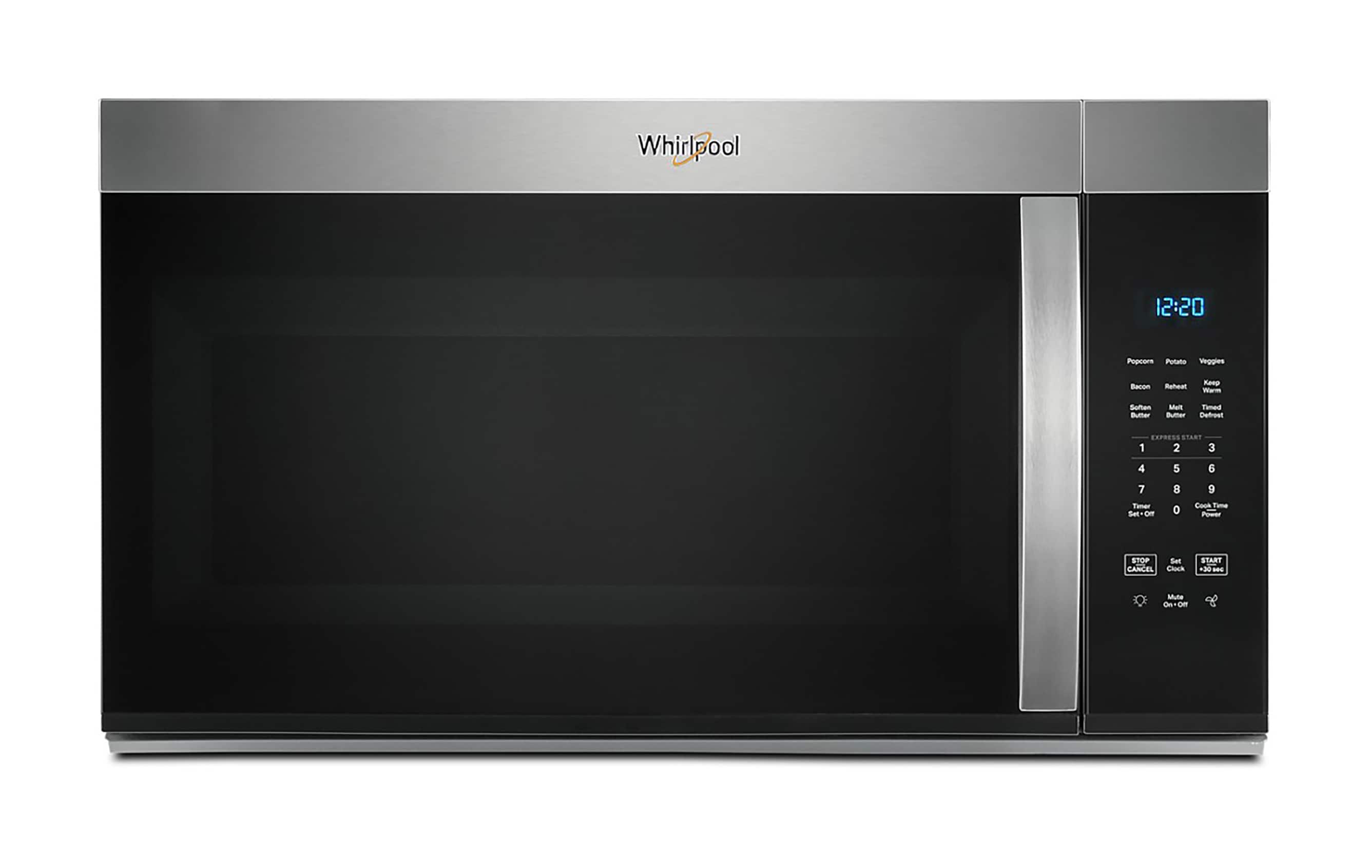 Whirlpool Whirlpool 1 7 cu ft Over the range Microwave with 1000 Watts Cooking Power