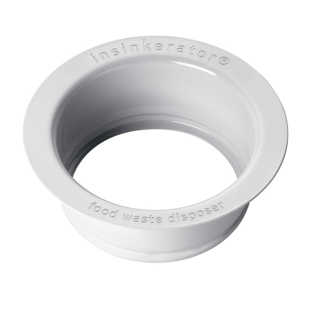 InSinkErator 4.5-in White Steel Garbage Disposal Sink flange