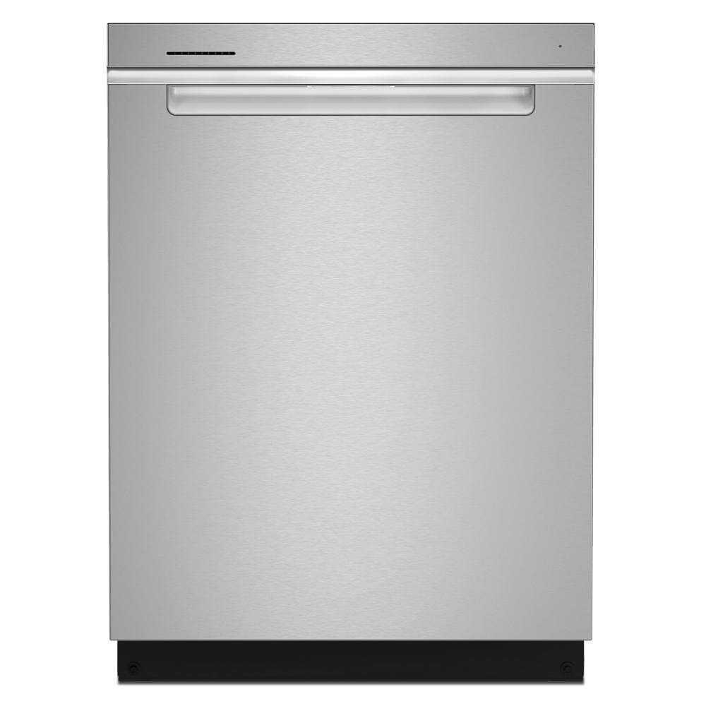 Whirlpool 47 Decibel Built in Dishwasher Fingerprint Resistant Stainless Steel Common 24 in Actual 23 88 in ENERGY STAR
