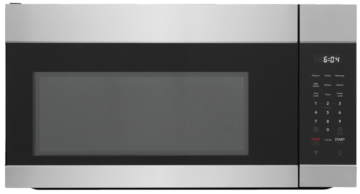 Frigidaire 1 7 cu ft 1000 Watt 29 875 in Over the Range Microwave Stainless Steel