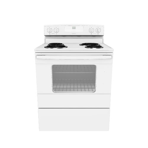 Amana 30-in 4 burners 4.8-cu ft Freestanding Electric Range ( White )