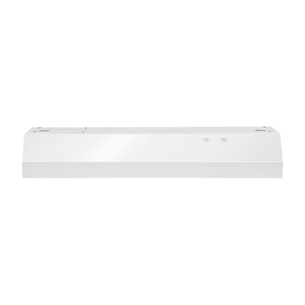 Whirlpool 30 in Ducted White Undercabinet Range Hood Common 30 in Actual 29 9 in