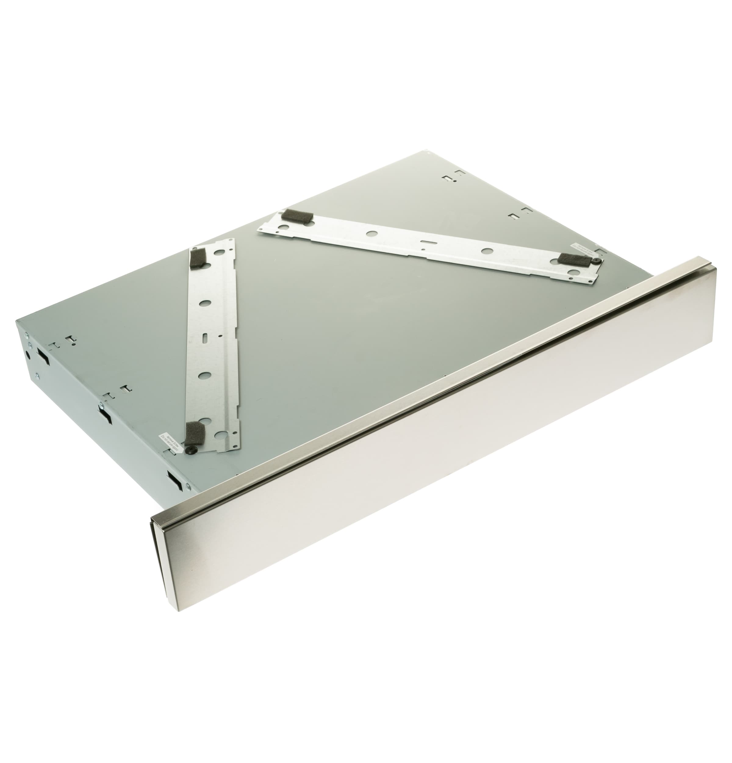 GE 30-in Wall oven storage drawer ( Stainless Steel )