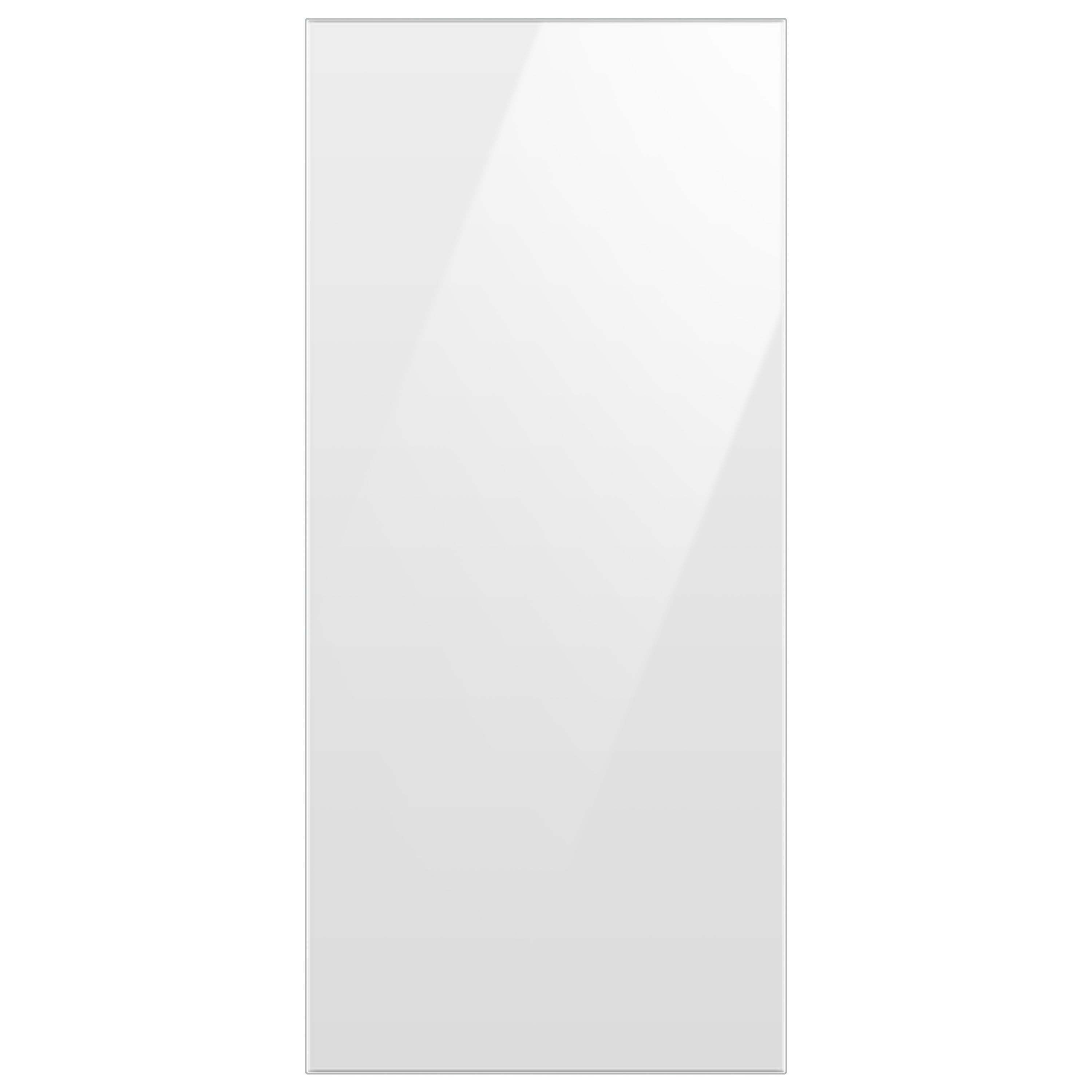 Samsung Bespoke 4 door Flex Refrigerator Top Panel In White Glass